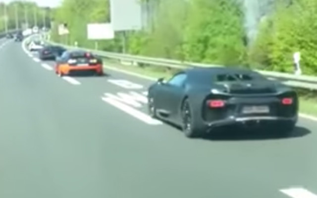 Bugatti Chiron Caught Testing