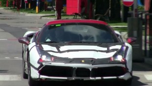 First Video of the Ferrari 488 GTB Surfaces