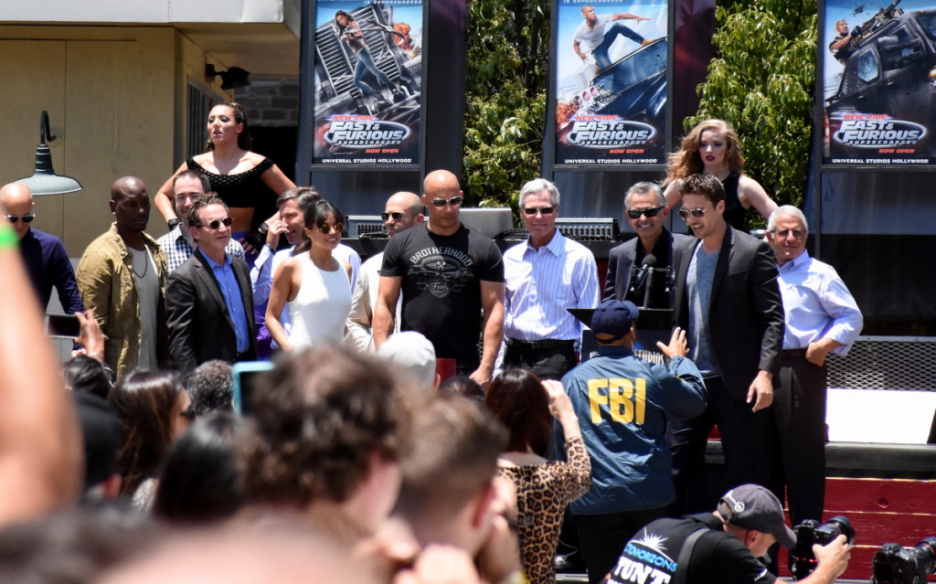 FBI interrupts the opening ceremony.