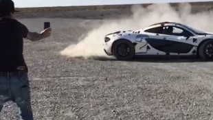 DeadMau5 Does Gravel Donuts in a McLaren P1