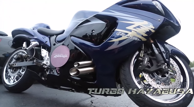 Watch This Hayabusa Hit Warp Speed