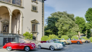 So Choice: Porsche 356s Paired With 16th Century Italian Villa