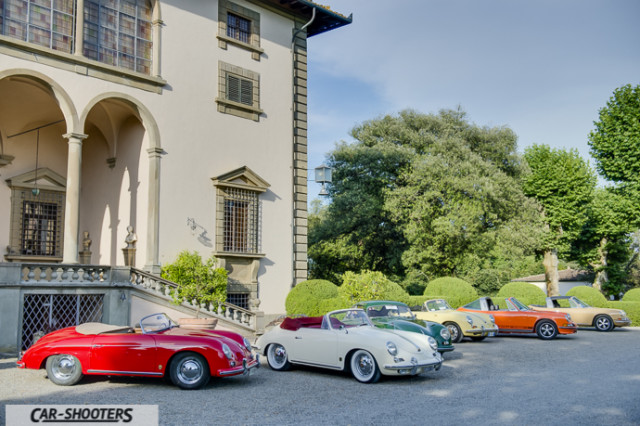 So Choice: Porsche 356s Paired With 16th Century Italian Villa
