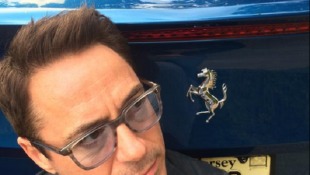 Iron Man is Having a Great Ferrari Friday