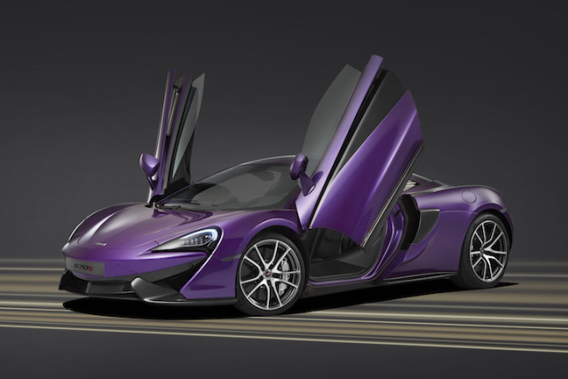 Purple Pain? McLaren Unveils Special MSO Editions of the 570S Coupe