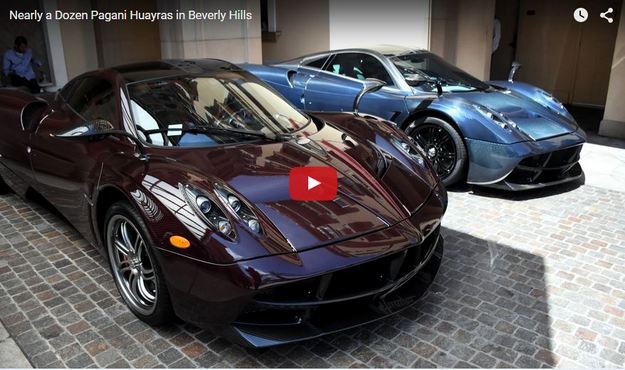 Pagani Huayra Video