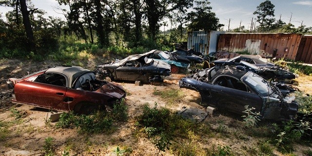 This is Where Porsche Boxsters Go to Die