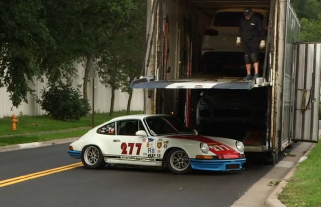 Magnus Walker Crashes Porsche “277” While Reporter Rides Shotgun