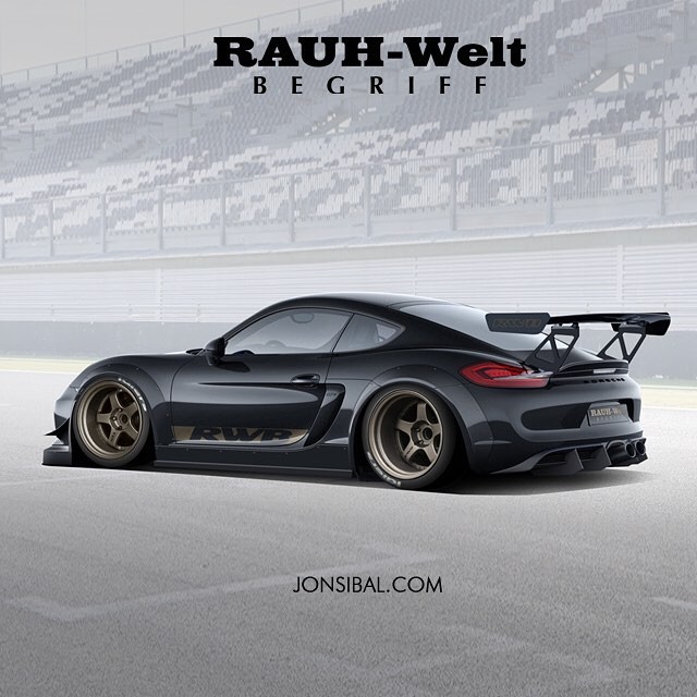 Rauh-Welt Begriff Porsche Cayman GT4 Anyone?