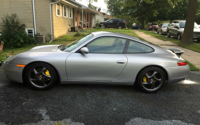 MY RIDE! A Silver Porsche 996 C2