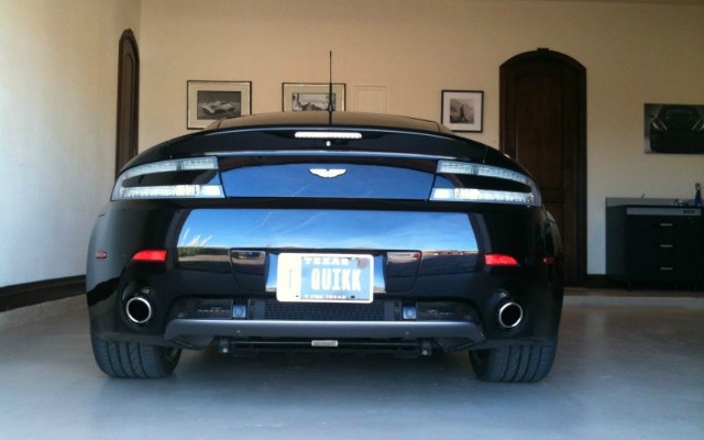 MY RIDE! An Aston Martin V8 Vantage