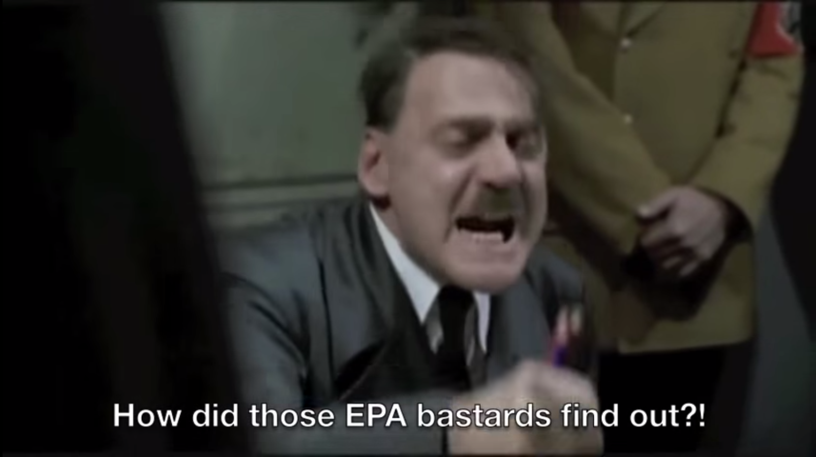 Hitler Reacts to Volkswagen Diesel Fiasco