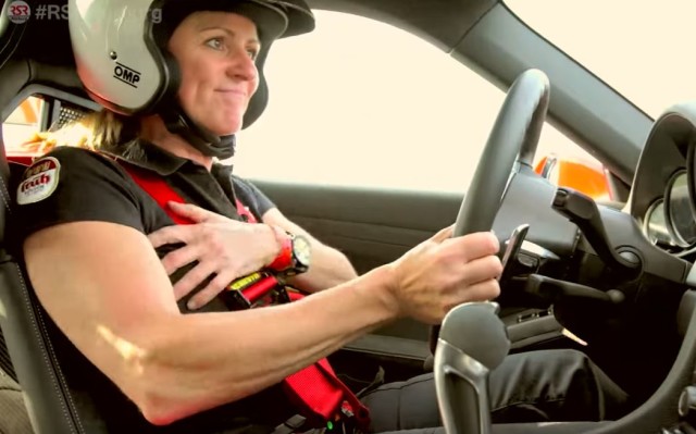 Nürburgring PSA: A Good Bra is Essential Says Sabine Schmitz