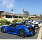 Six, No Seriously, Six Porsche 918 Spyders Together in the Wild