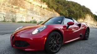 The Alfa Romeo 4C Spider is a Wild Movie Uncle