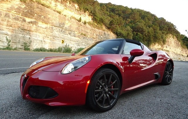The Alfa Romeo 4C Spider is a Wild Movie Uncle