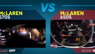 McLaren 570S versus McLaren 650S