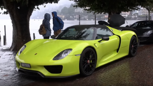This Porsche 918 Spyder is Green in More Ways Than One
