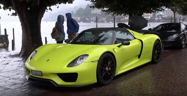 This Porsche 918 Spyder is Green in More Ways Than One