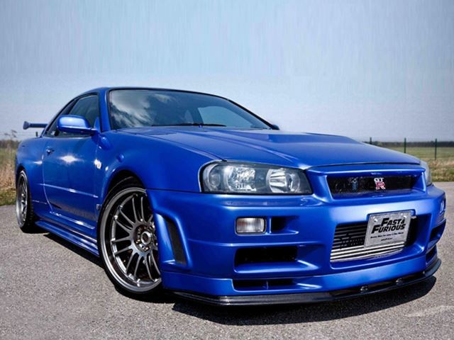 Buy Paul Walker’s R34 Skyline GT-R from “The Fast and the Furious”