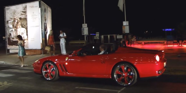 Ferrari on Rims…Spinning Rims