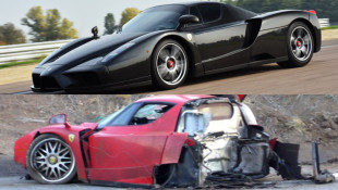 Wrecked Ferrari Enzo Returns to the Land of the Living