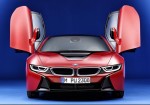 Heatin' Up: Red BMW i8 Gets the Blood Pumping in Geneva