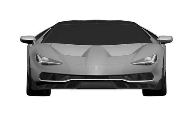 Spoiler Alert: Patent Images Show Centenario LP 770-4 Anniversary Car