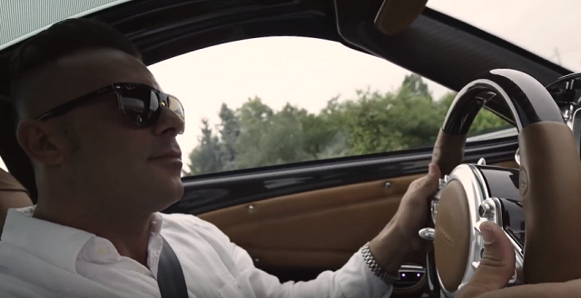 This is the Man Pagani Pays to Test Drive Its Cars