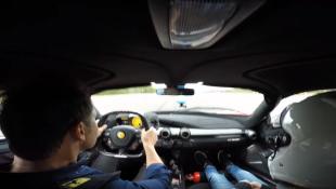 In-Car Footage of 214 MPH in the Ferrari LaFerrari