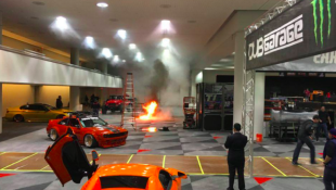 Porsche Catches on Fire at New York Auto Show Booth