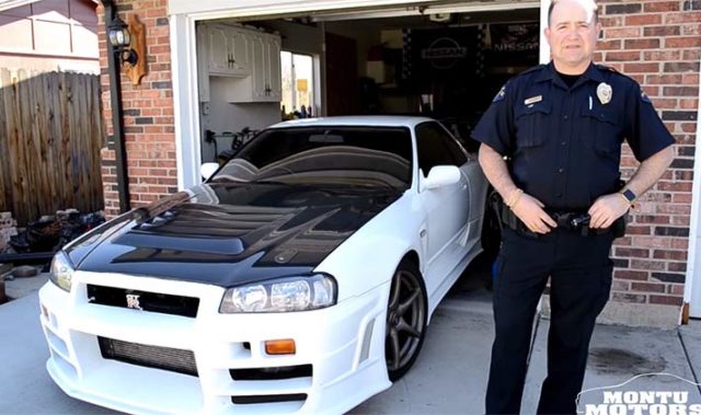 Of Course a Cop Owns the First Legal U.S. R34 Skyline