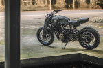 The Onyx Blade: Rough Crafts Gives the FZ-07 a Bullish Overhaul