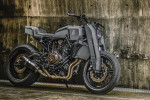 The Onyx Blade: Rough Crafts Gives the FZ-07 a Bullish Overhaul