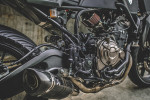 The Onyx Blade: Rough Crafts Gives the FZ-07 a Bullish Overhaul