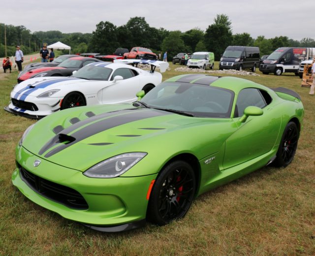 Dodge Viper Special Edition Models on Display at FCA’s 2017 “What’s New Media Event”