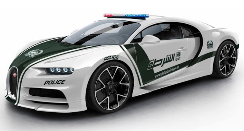 Could the Bugatti Chiron Join the Dubai Police Force?