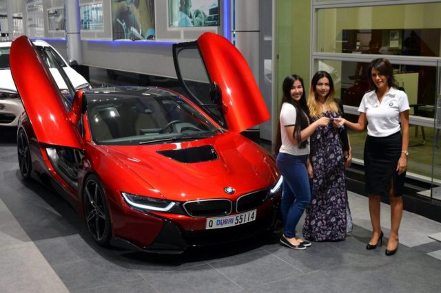 Abu Dhabi Princess BMW i8 6SpeedOnline 1