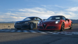 Listen to Your Heart: Alfa Romeo 4C Spider vs. Audi TTS