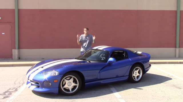 Doug DeMuro Drives an Old Dodge Viper 500 Miles and Runs Into a Few Surprises