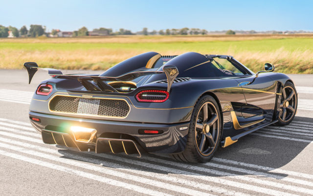 Euro-Spec Koenigsegg Agera RS Is Gold-Leafed, Diamond-Crusted Royalty