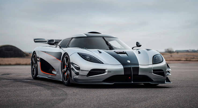 Jay Leno Goes for Ride in The Koenigsegg One:1
