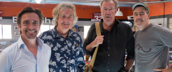 Jeremy Clarkson, Richard Hammond and James May Interview with Adam Carolla