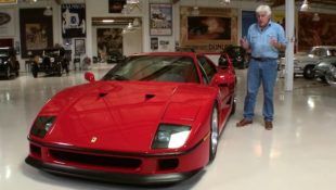 Jay Leno and the Ferrari F40
