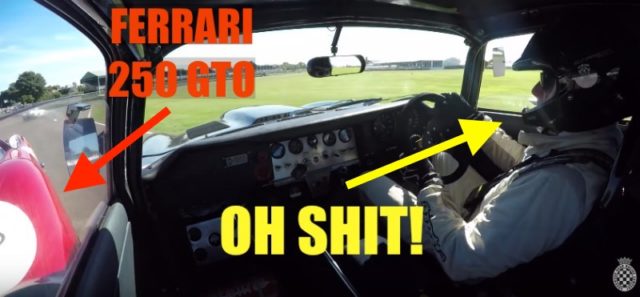 $50 Million Ferrari 250 GTO Nearly Gets Creamed by Jaguar, Ends up Being Creamed by Cobra