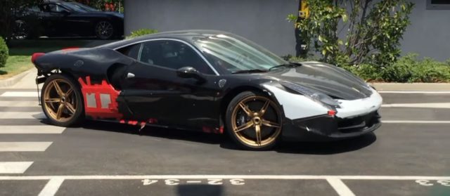 6speedonline.com ferrari prototype spotted 458 488 GTB Speciale KERS mule testing