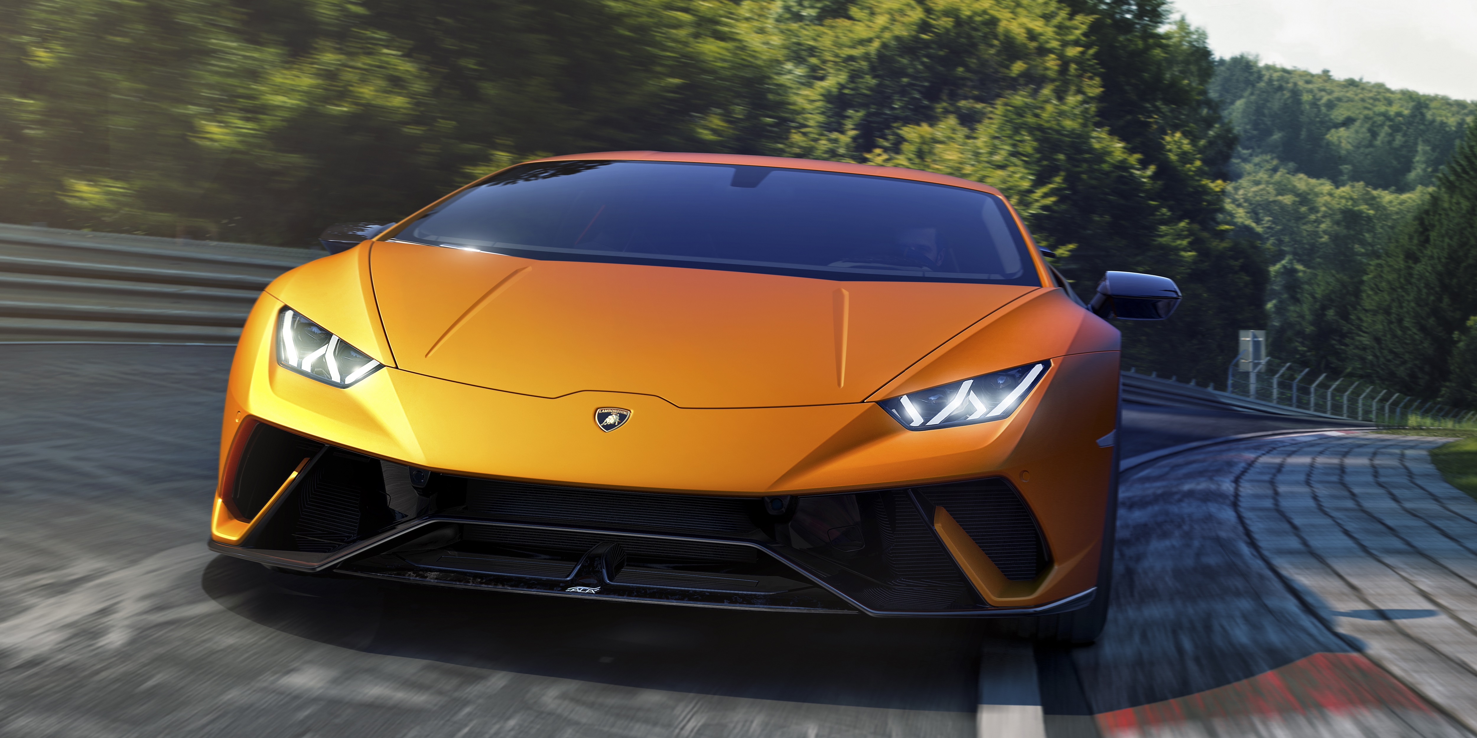 This is the Lamborghini Huracán Performante, All 640 Horsepower of It.