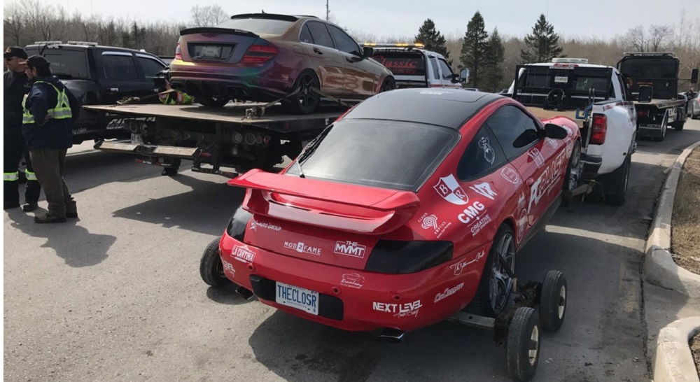 6speedonline.com Porsche Mercedes-Benz Canadian Police impound cars reckless driving
