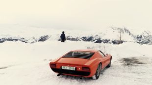 6SpeedOnline.com Lamborghini Miura snow drift winter's tale