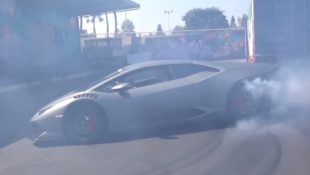 6SpeedOnline.com Crazy Swede Samuel Hubinette Lambo Lamborghini Huracan drift donuts